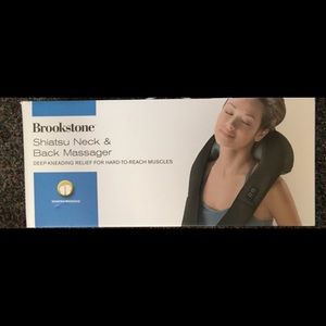 Brookstone Shiatsu Neck & Back Massager